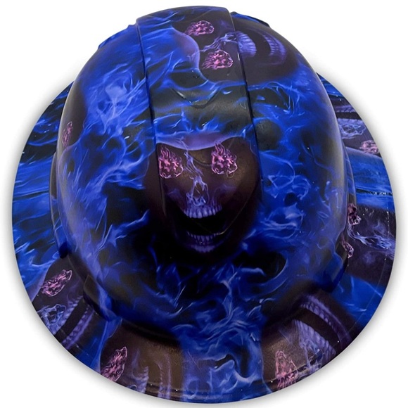 Men women Acerpal Full Brim Hat OSHA construction approved safety helmet skull - Picture 3 of 13